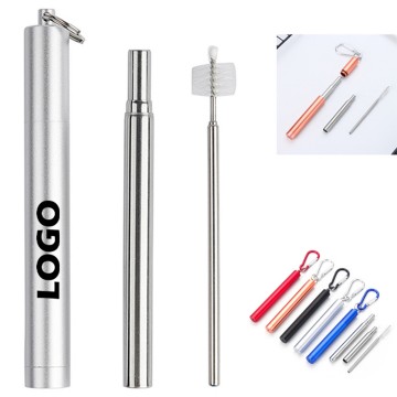 Telescopic Stainless Steel Straw